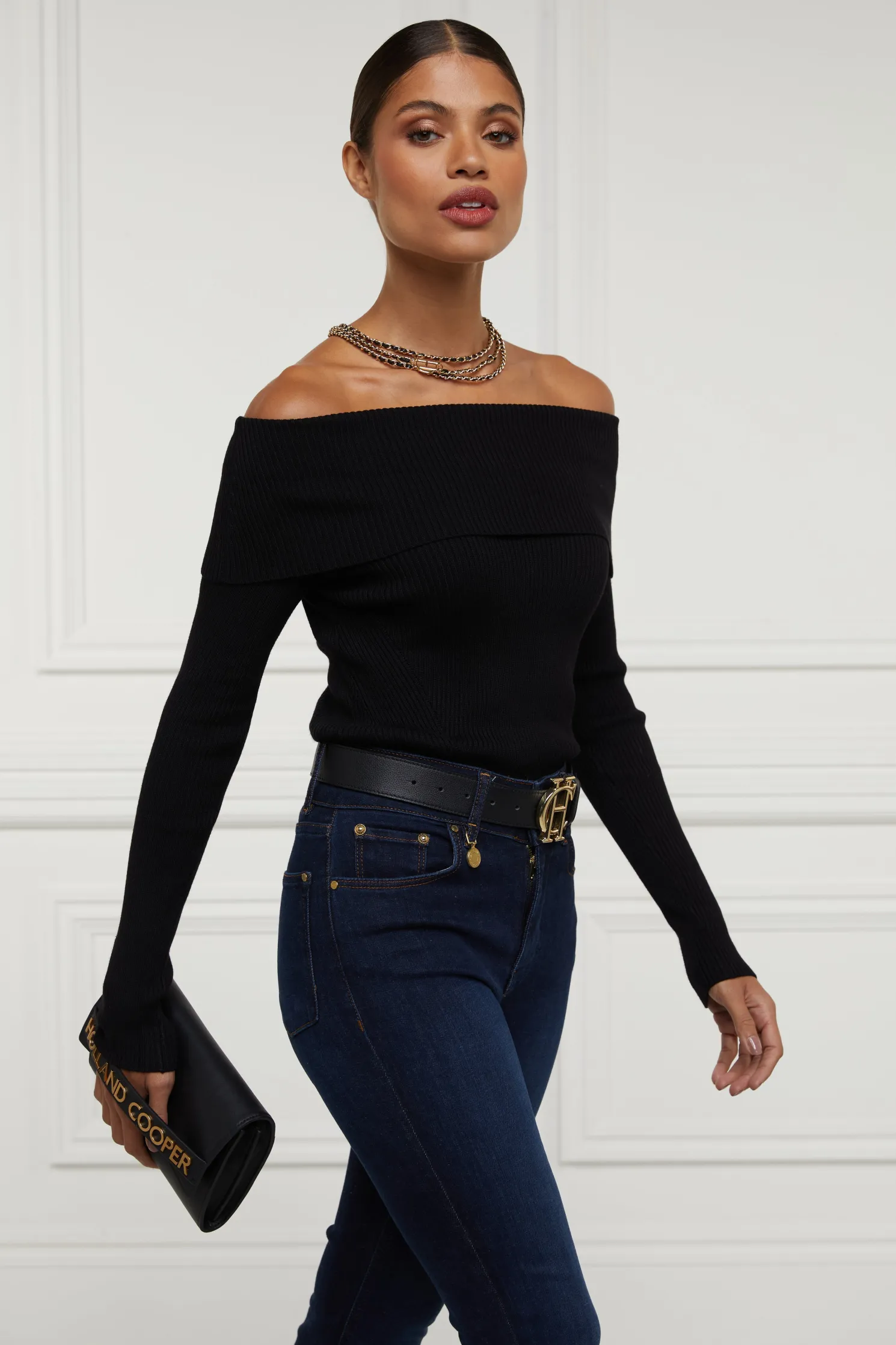 Bardot Knit (Black)