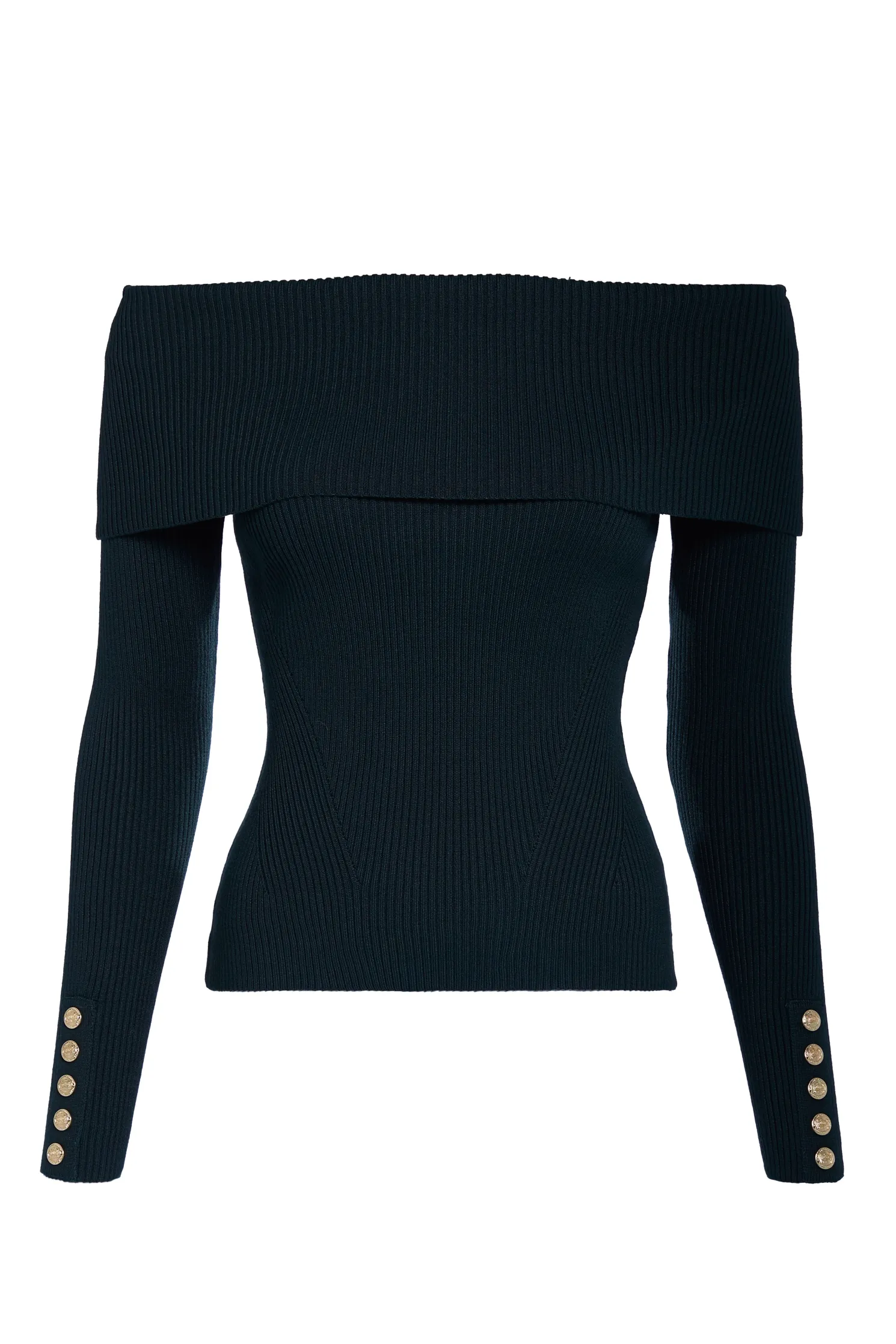 Bardot Knit (Deep Emerald)