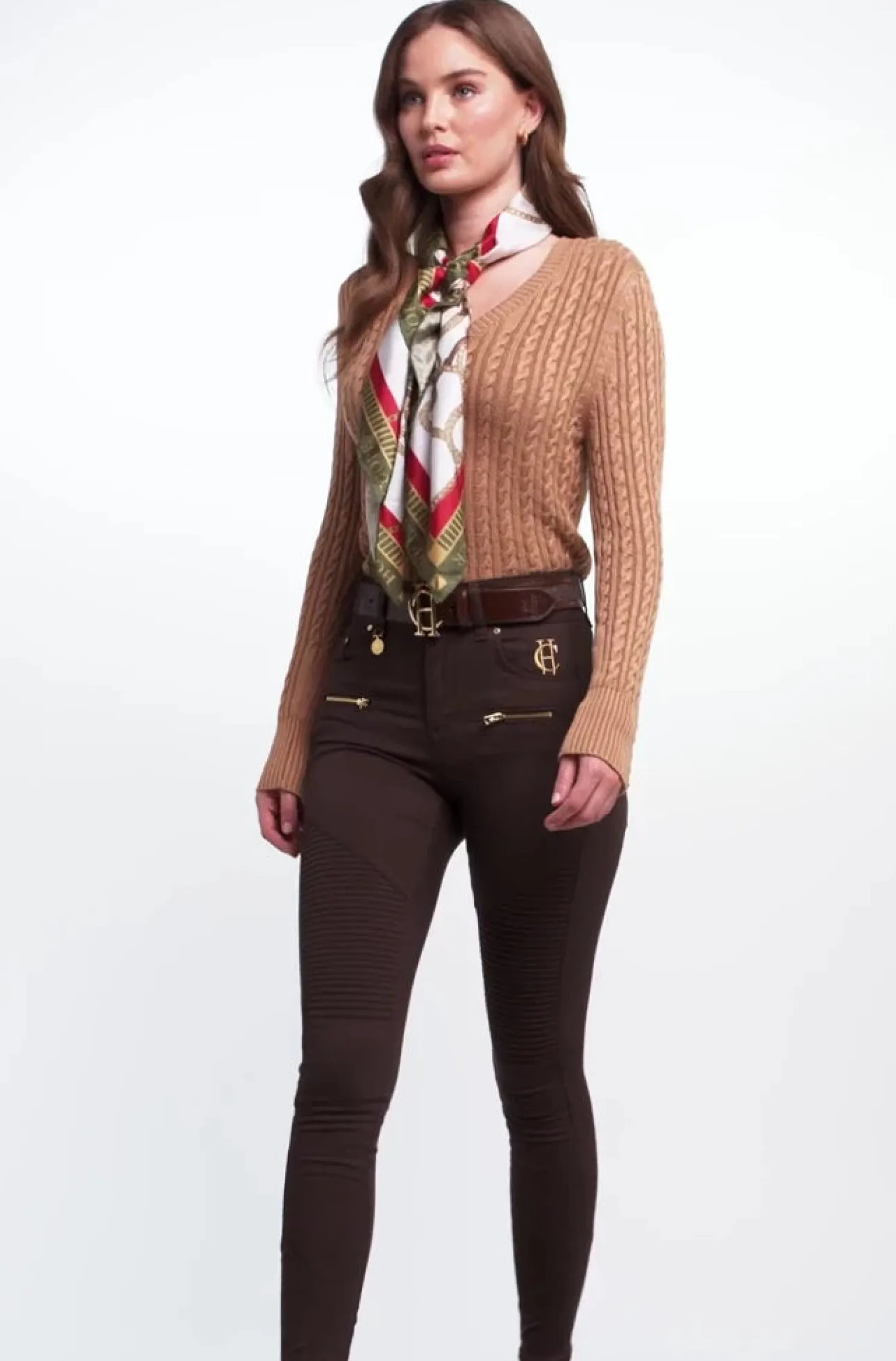 Biker Jean (Chocolate)