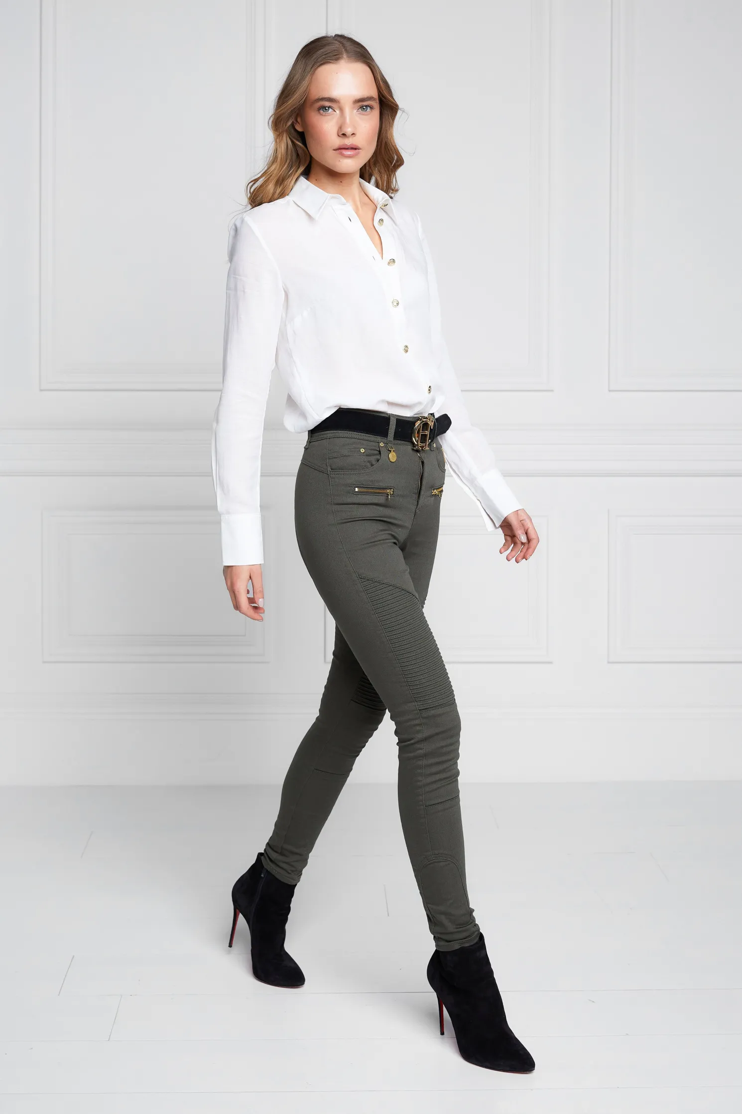 Biker Jean (Hunter Green)