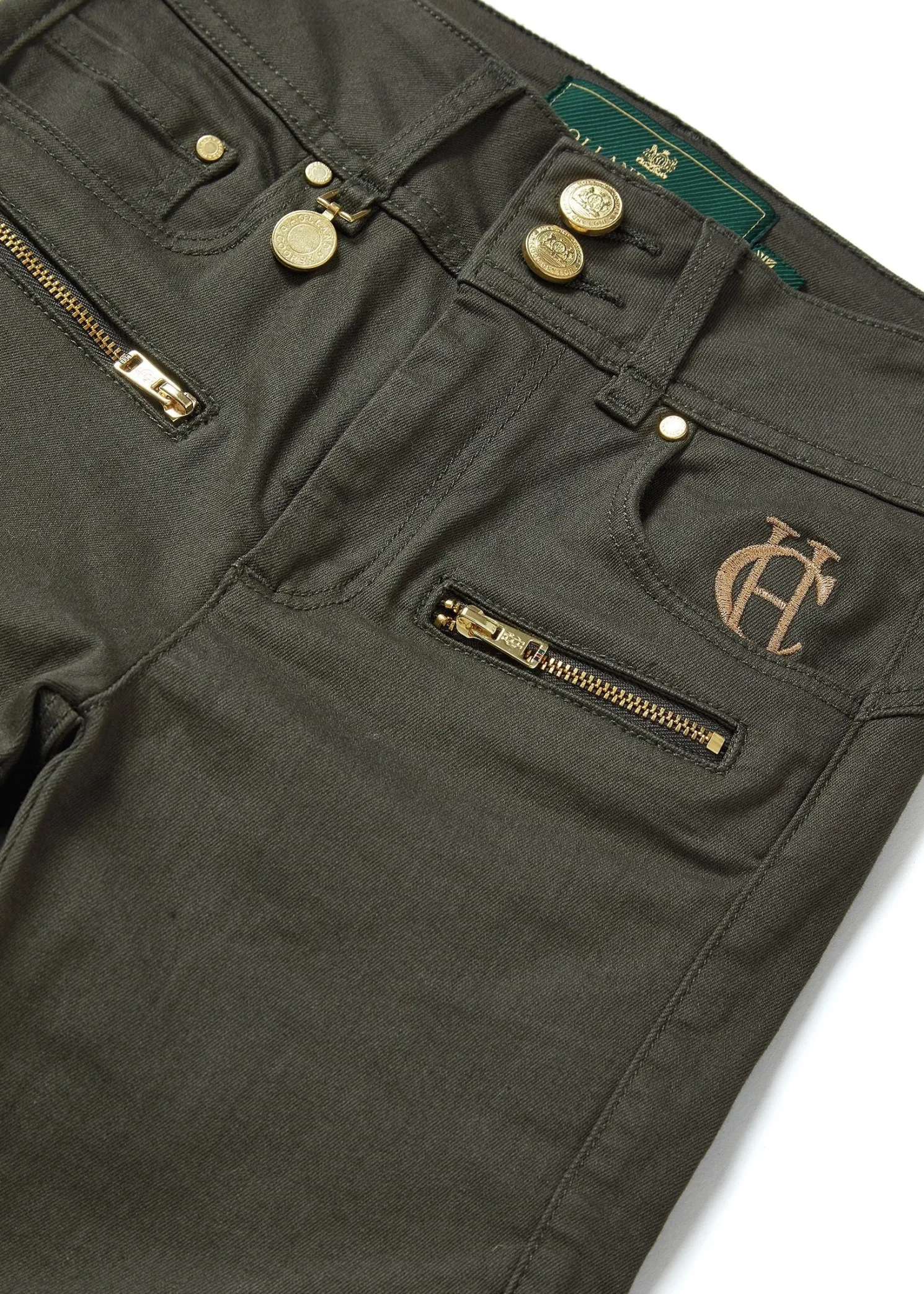 Biker Jean (Hunter Green)