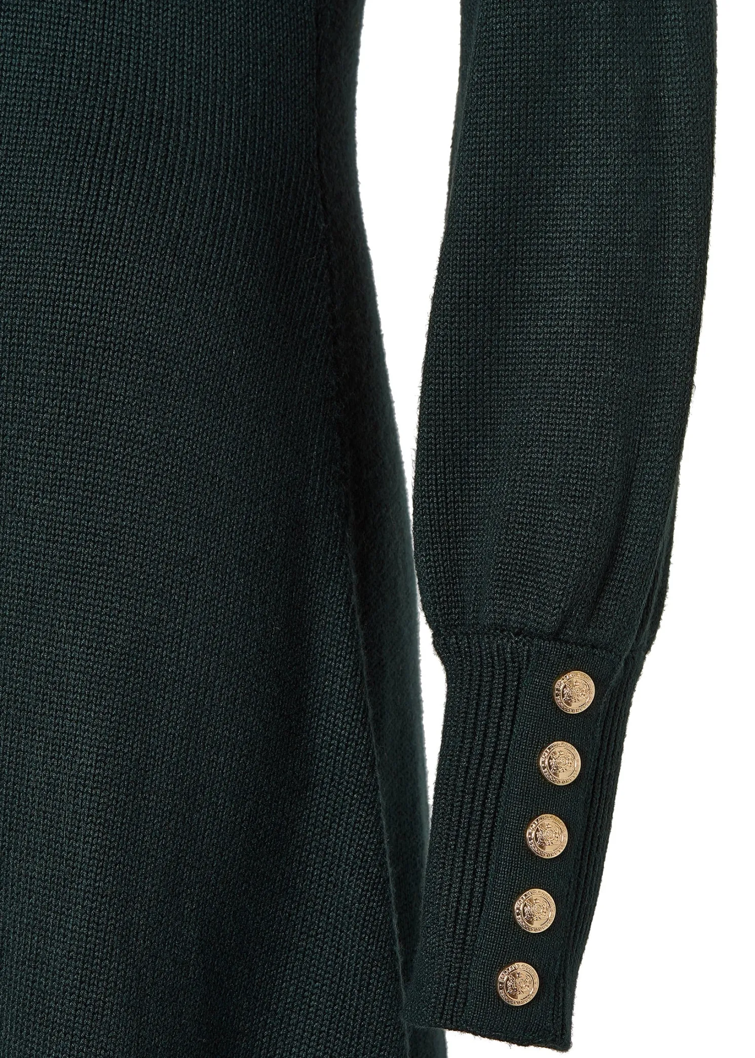 Chamonix Fit & Flare Dress (Deep Emerald)