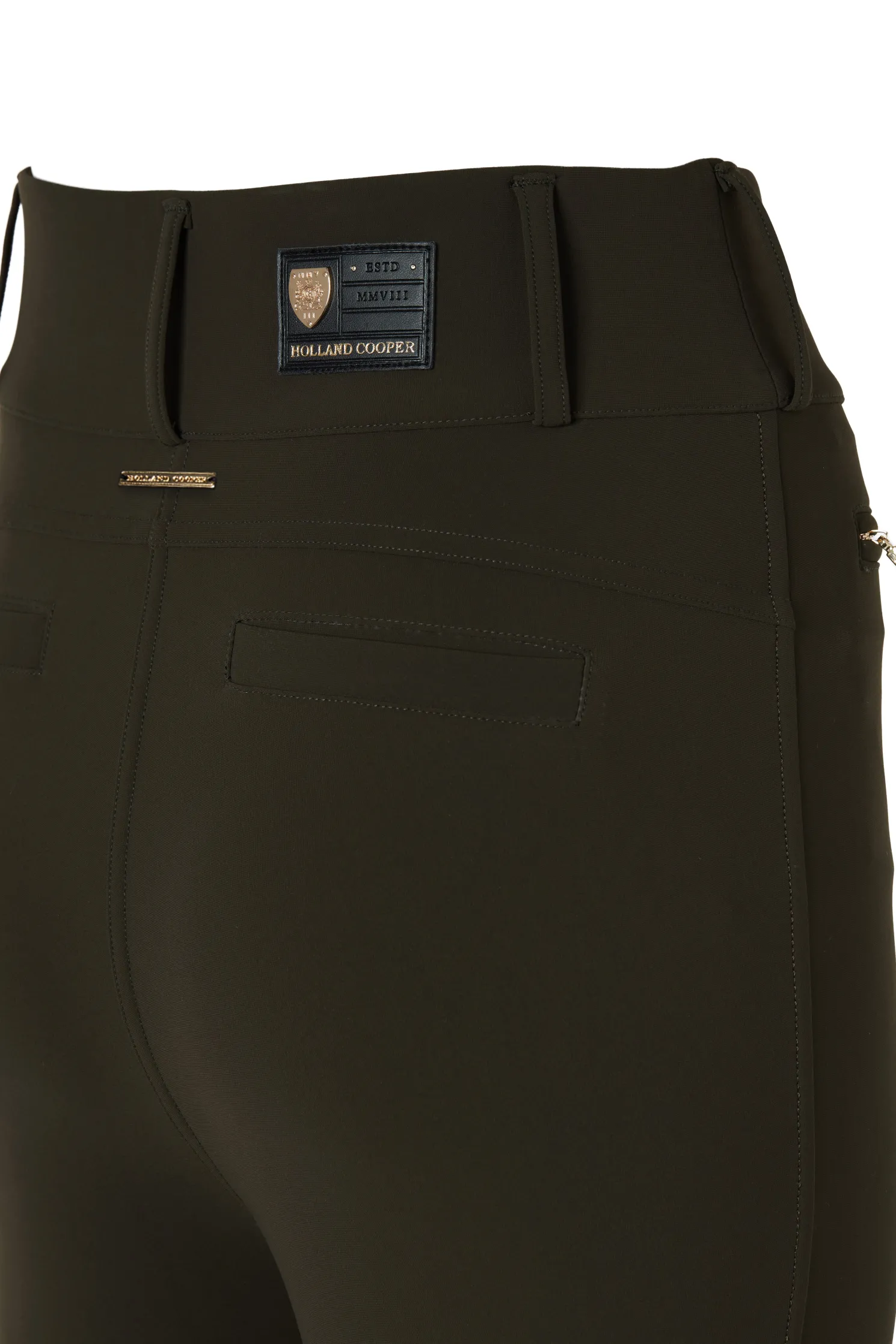 Contour Trouser (Dark Olive)