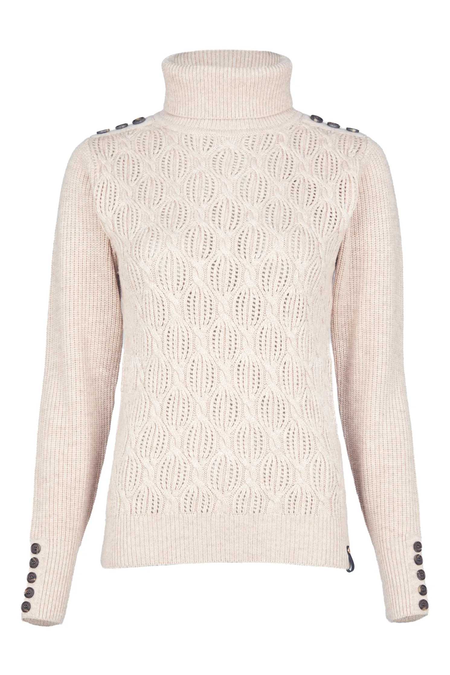 Cotswold Roll Neck Knit (Oatmeal)