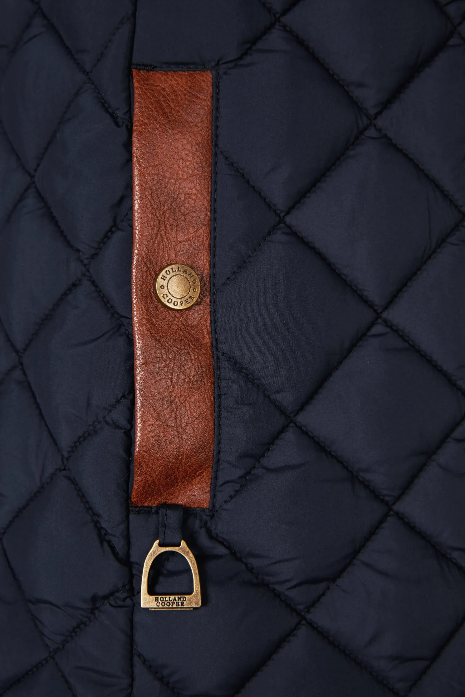 Country Quilted Gilet (Ink Navy)