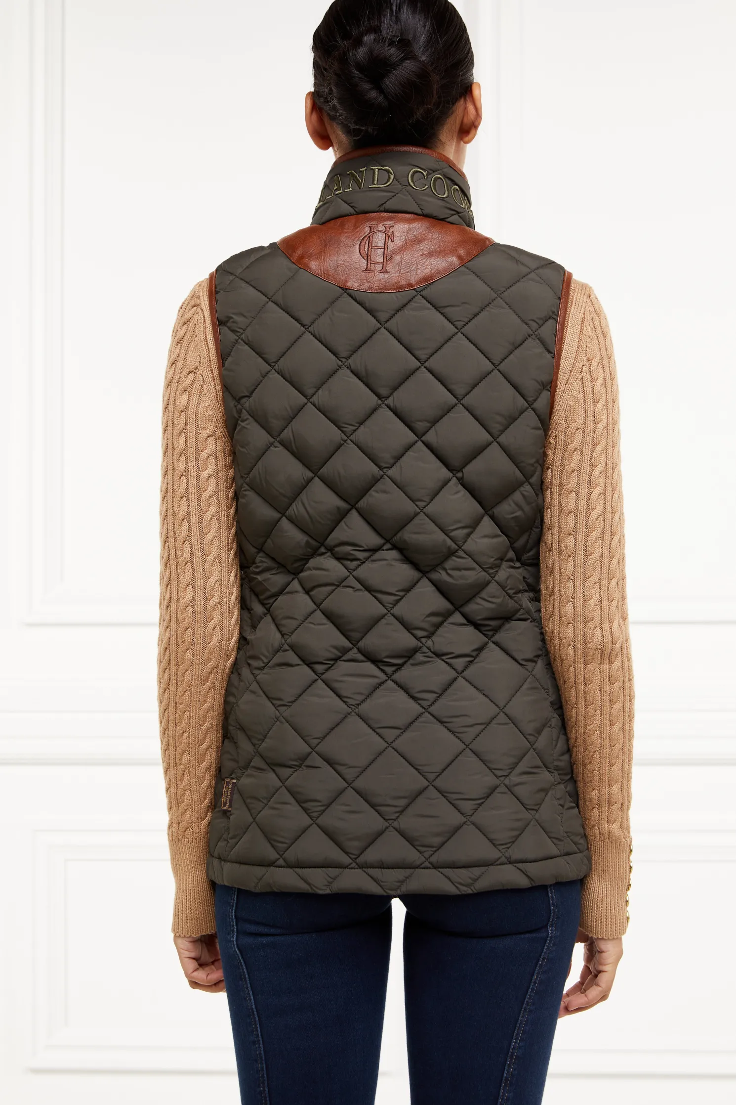 Country Quilted Gilet (Heritage Khaki)