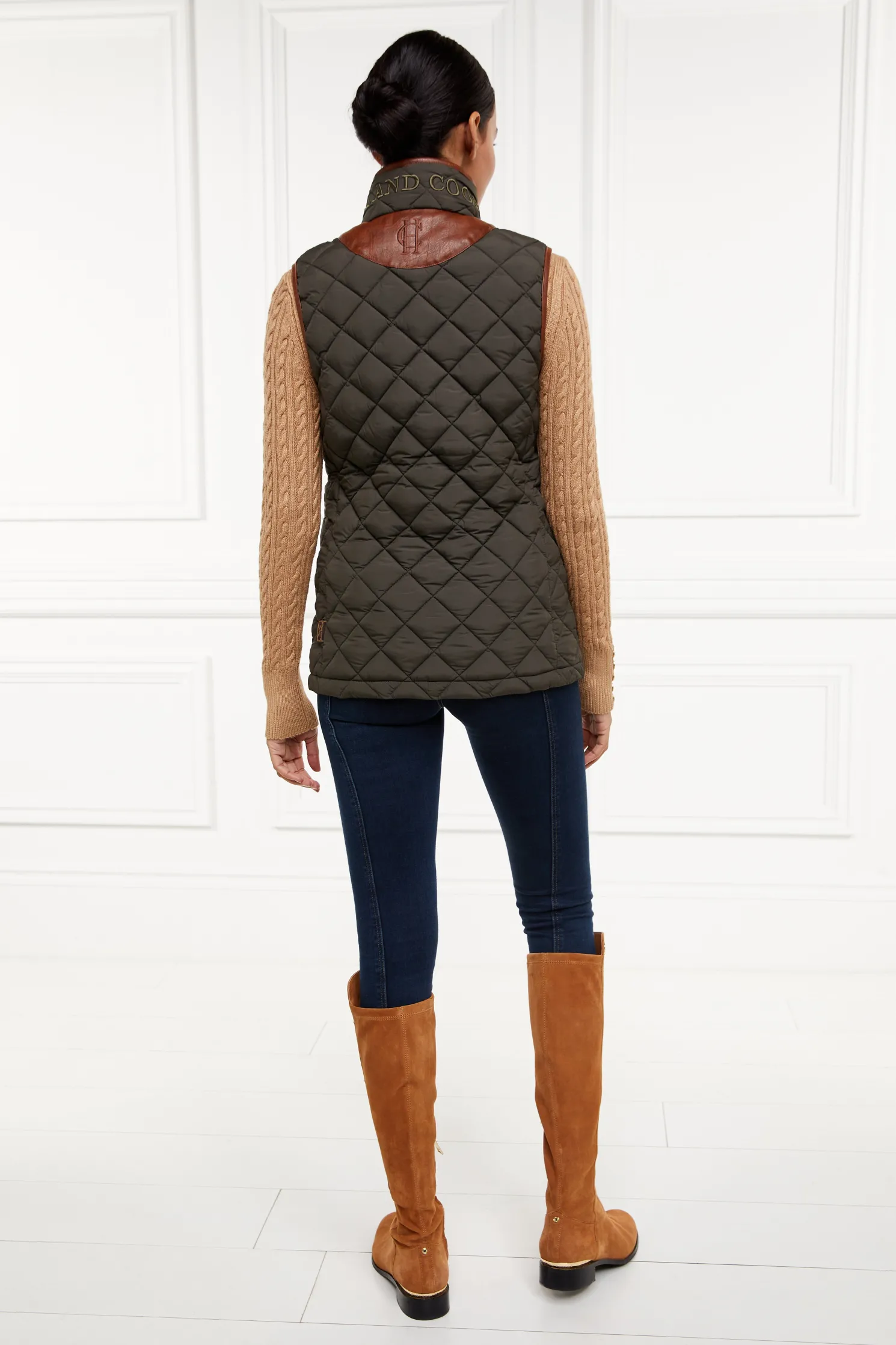 Country Quilted Gilet (Heritage Khaki)