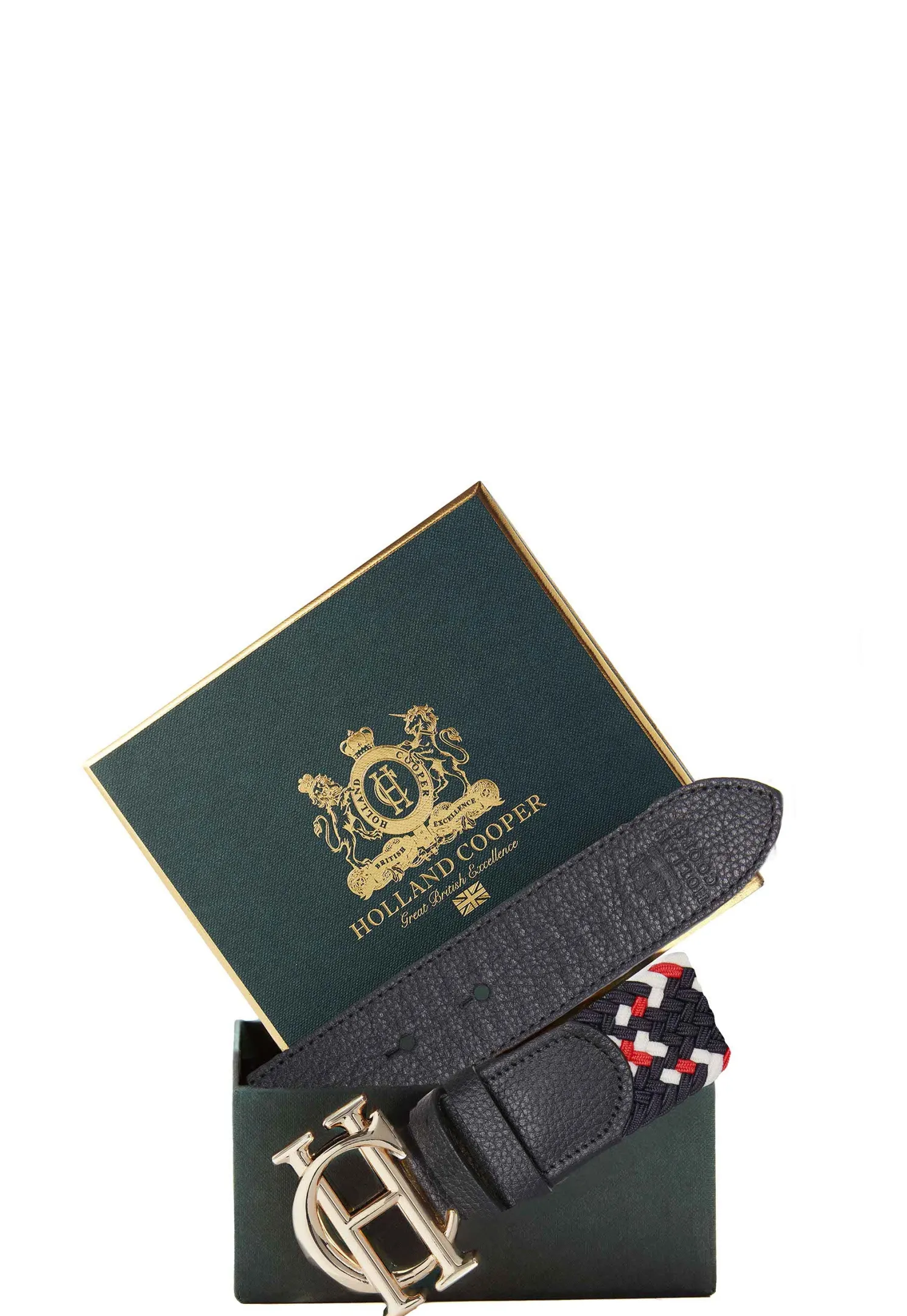HC Heritage Belt (Navy Tricolour)