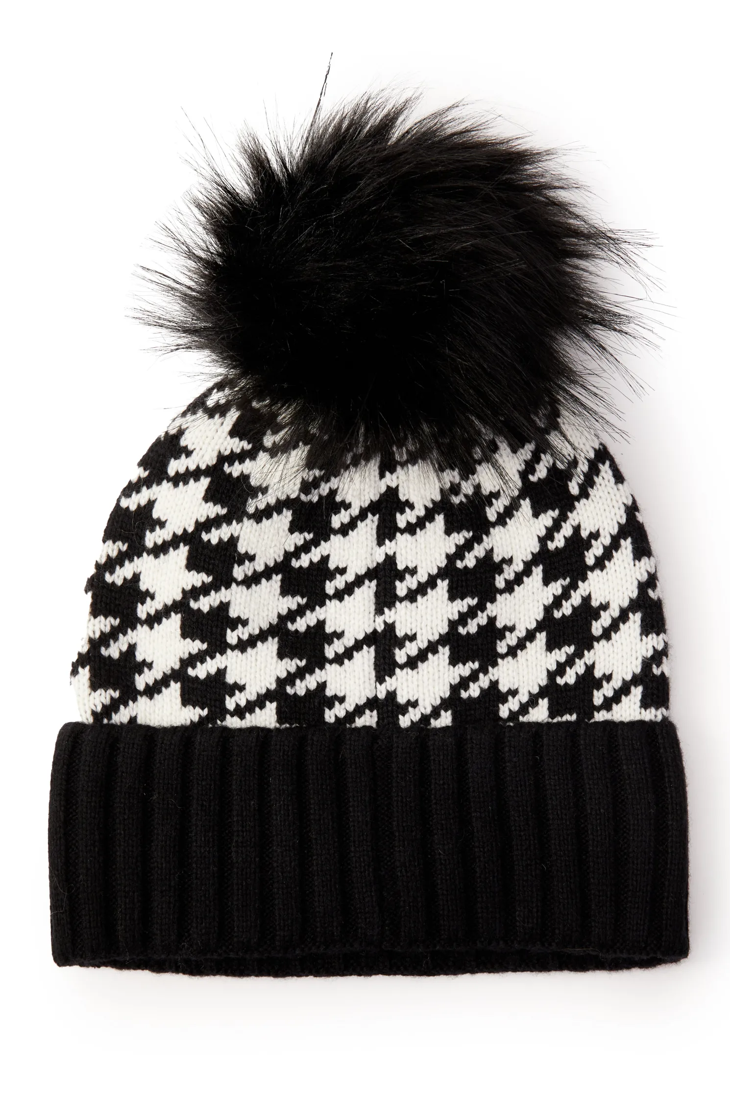 Heritage Bobble Hat (Houndstooth)