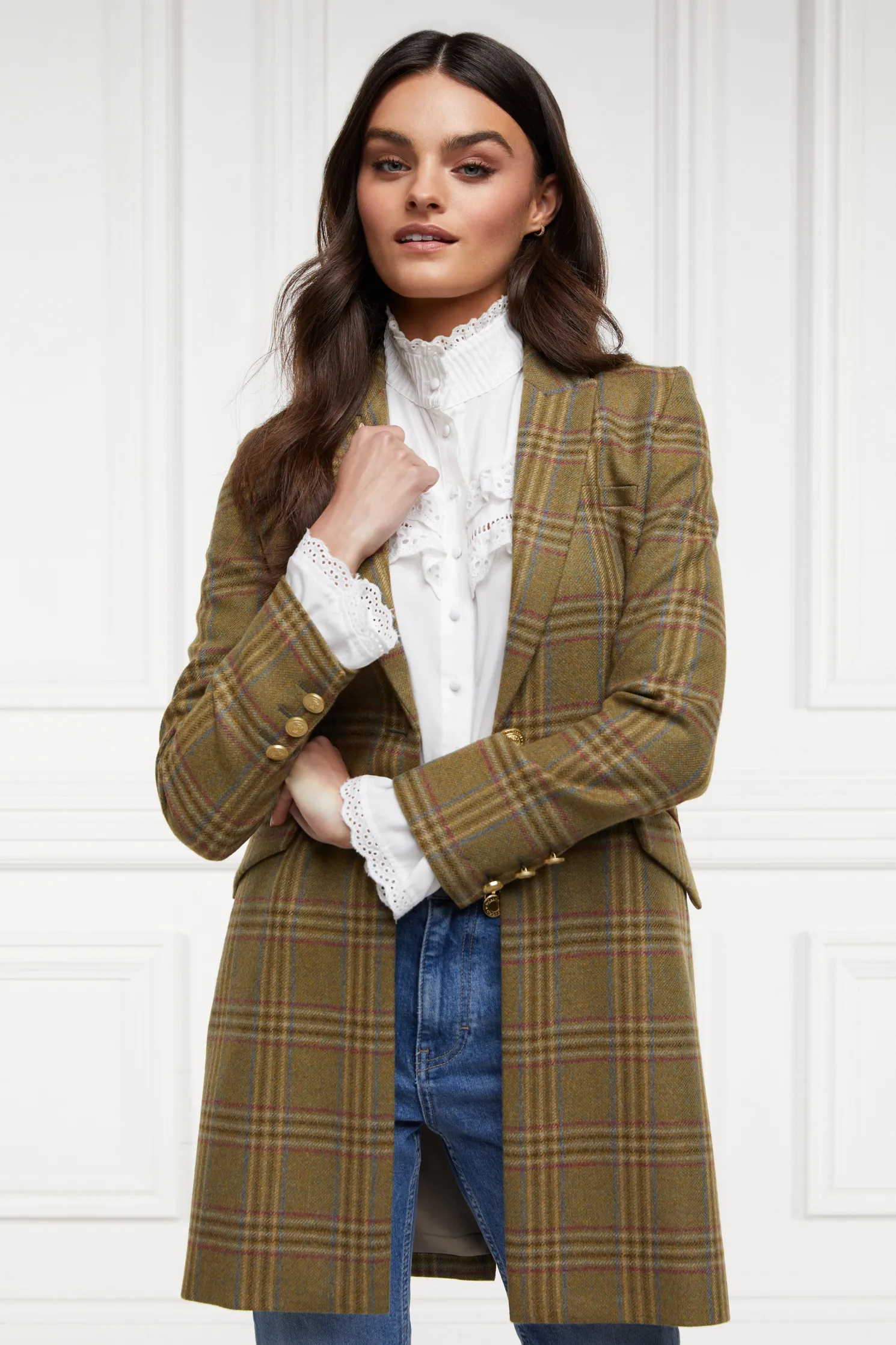 Highgrove Coat (Avebury Green Check)
