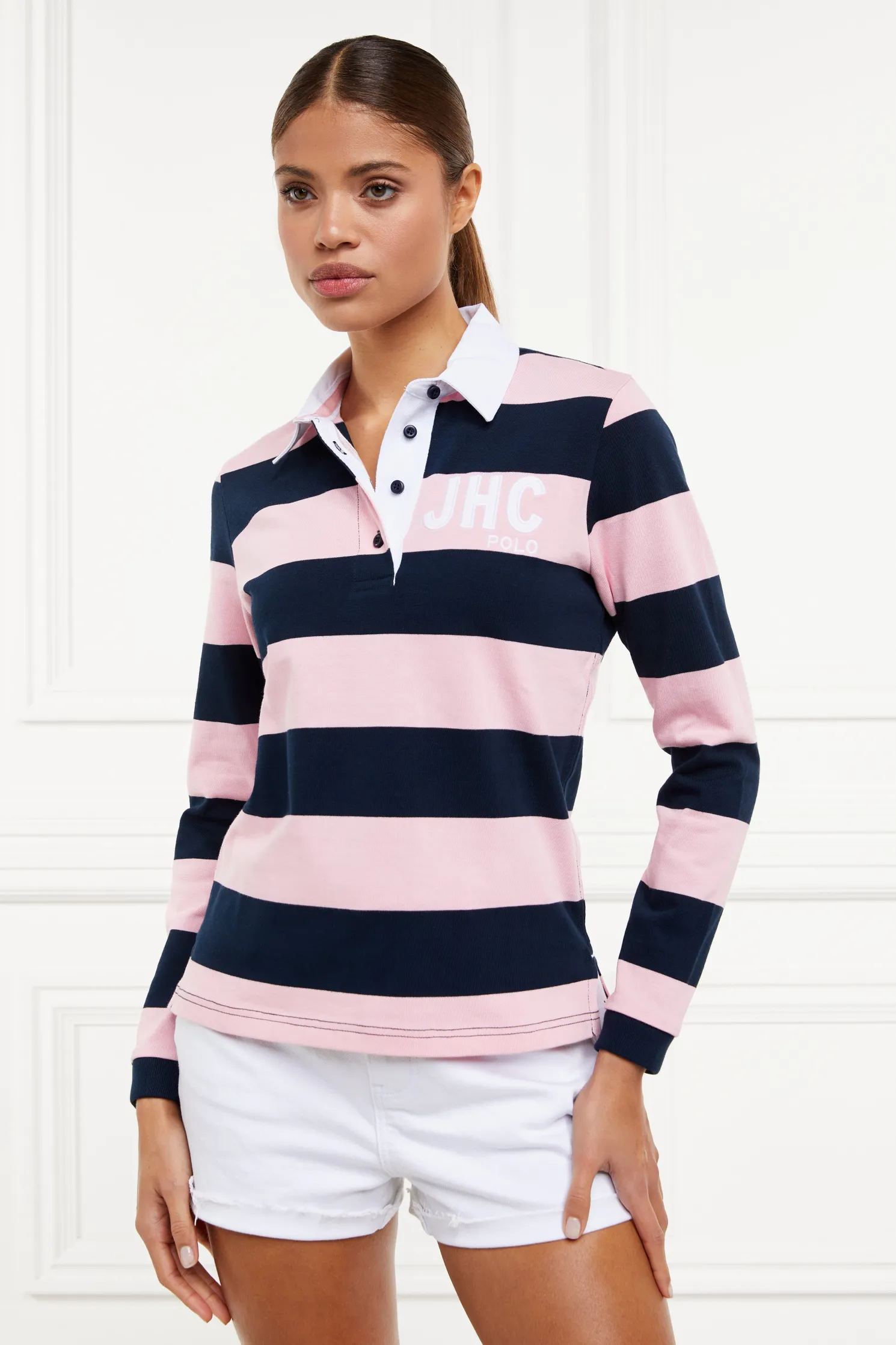 JHC Sweatshirt (Ink Navy Pale Pink)