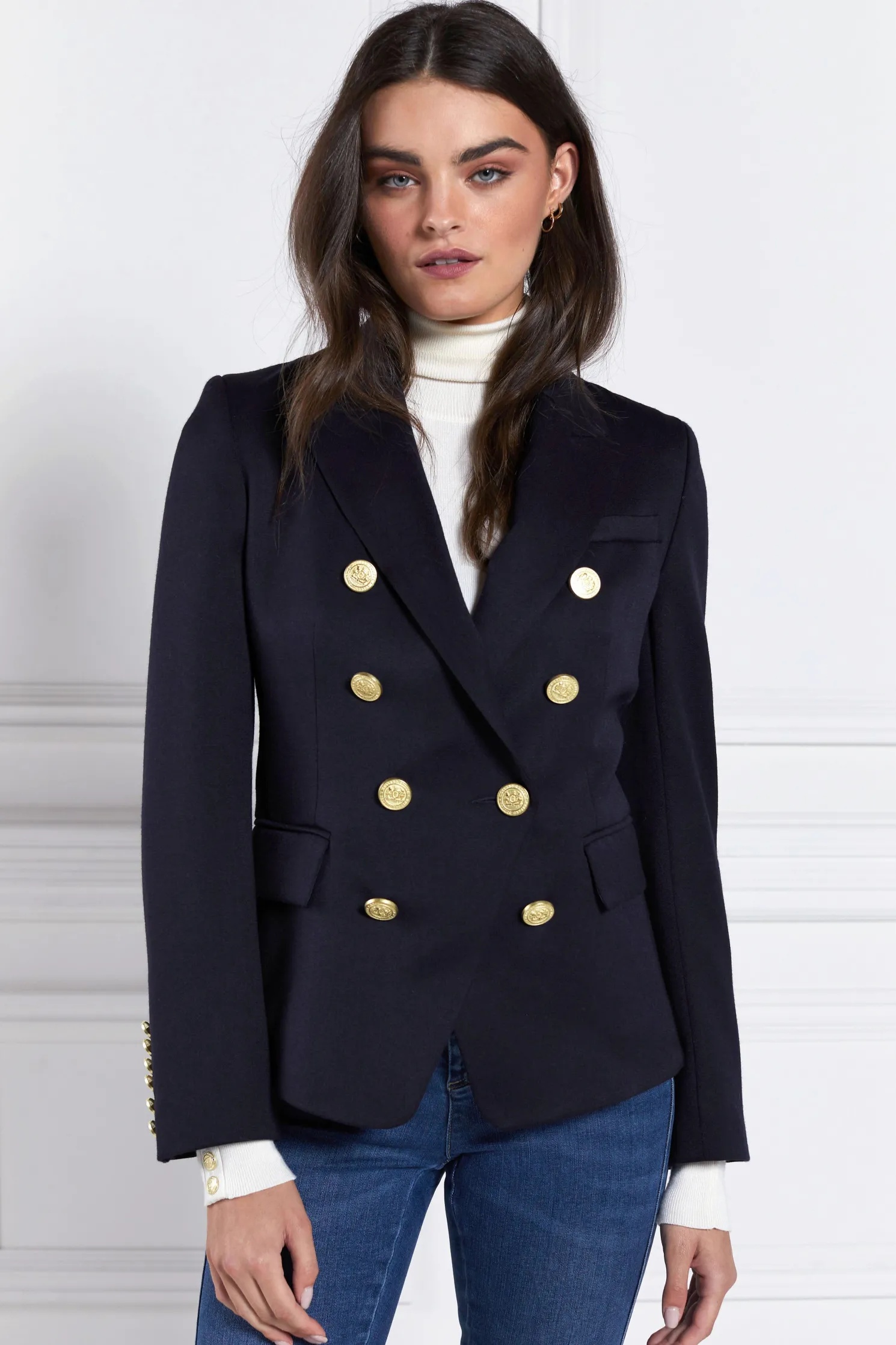 Knightsbridge Blazer (Navy Barathea)