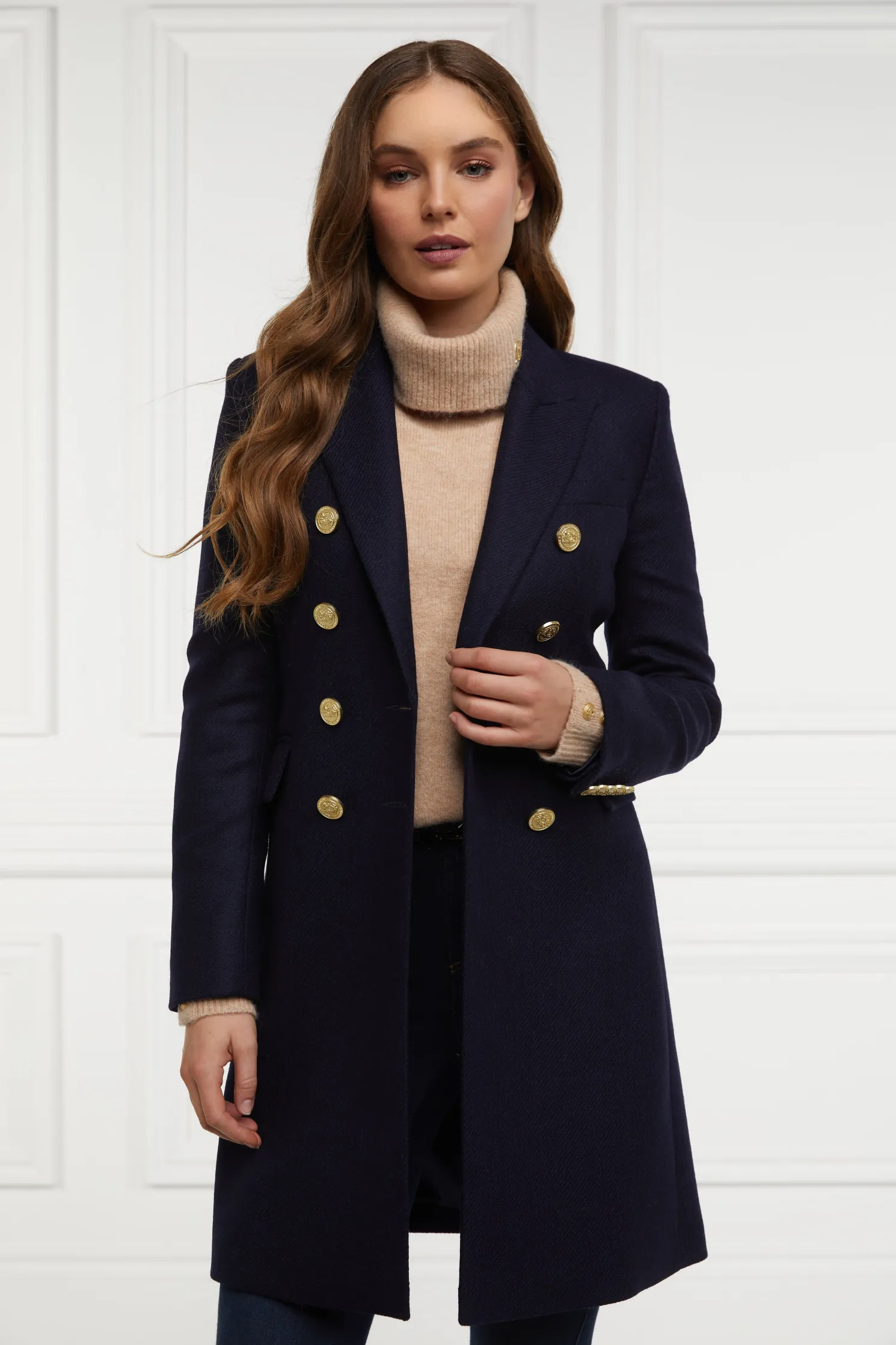 Knightsbridge Coat (Navy)