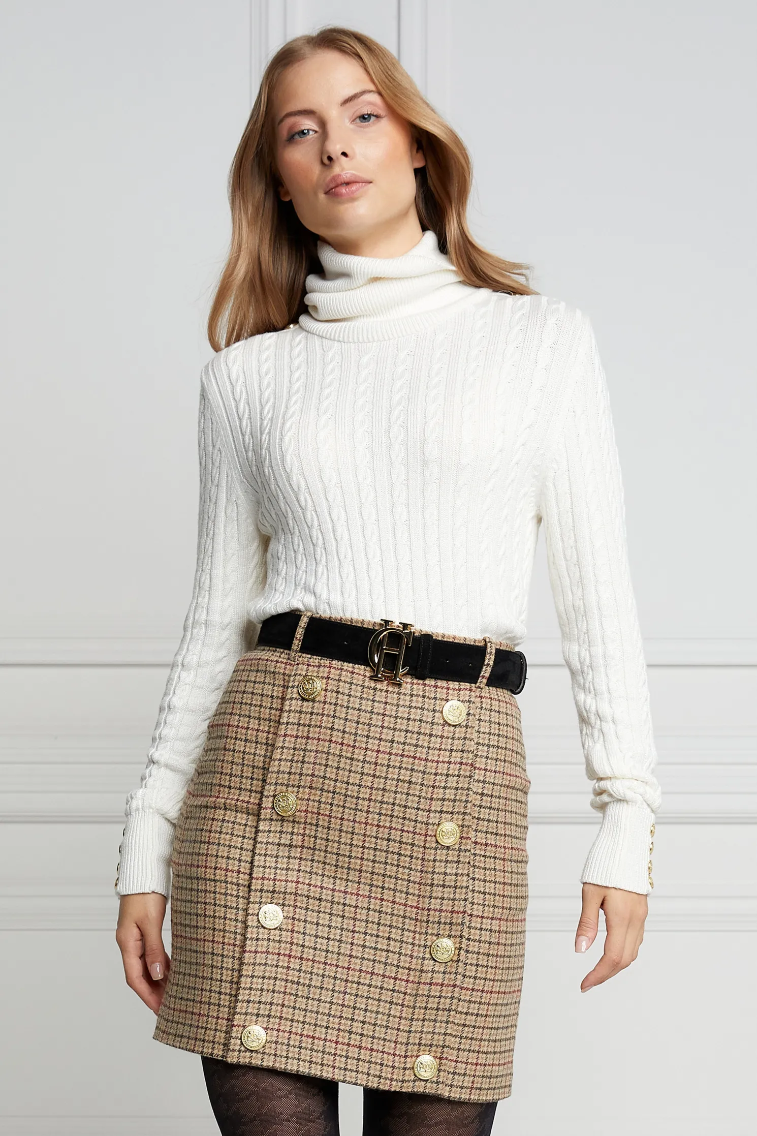 Knightsbridge Skirt (Charlton Tweed)