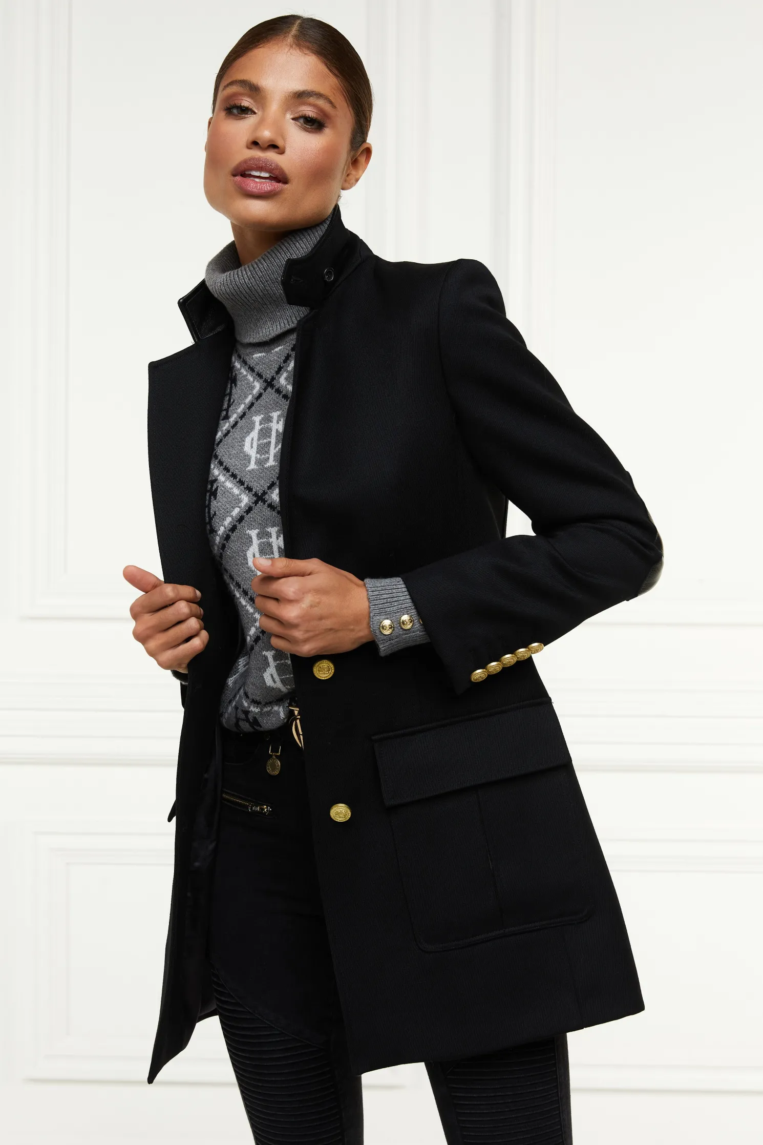 Mayfair Blazer (Black Twill)