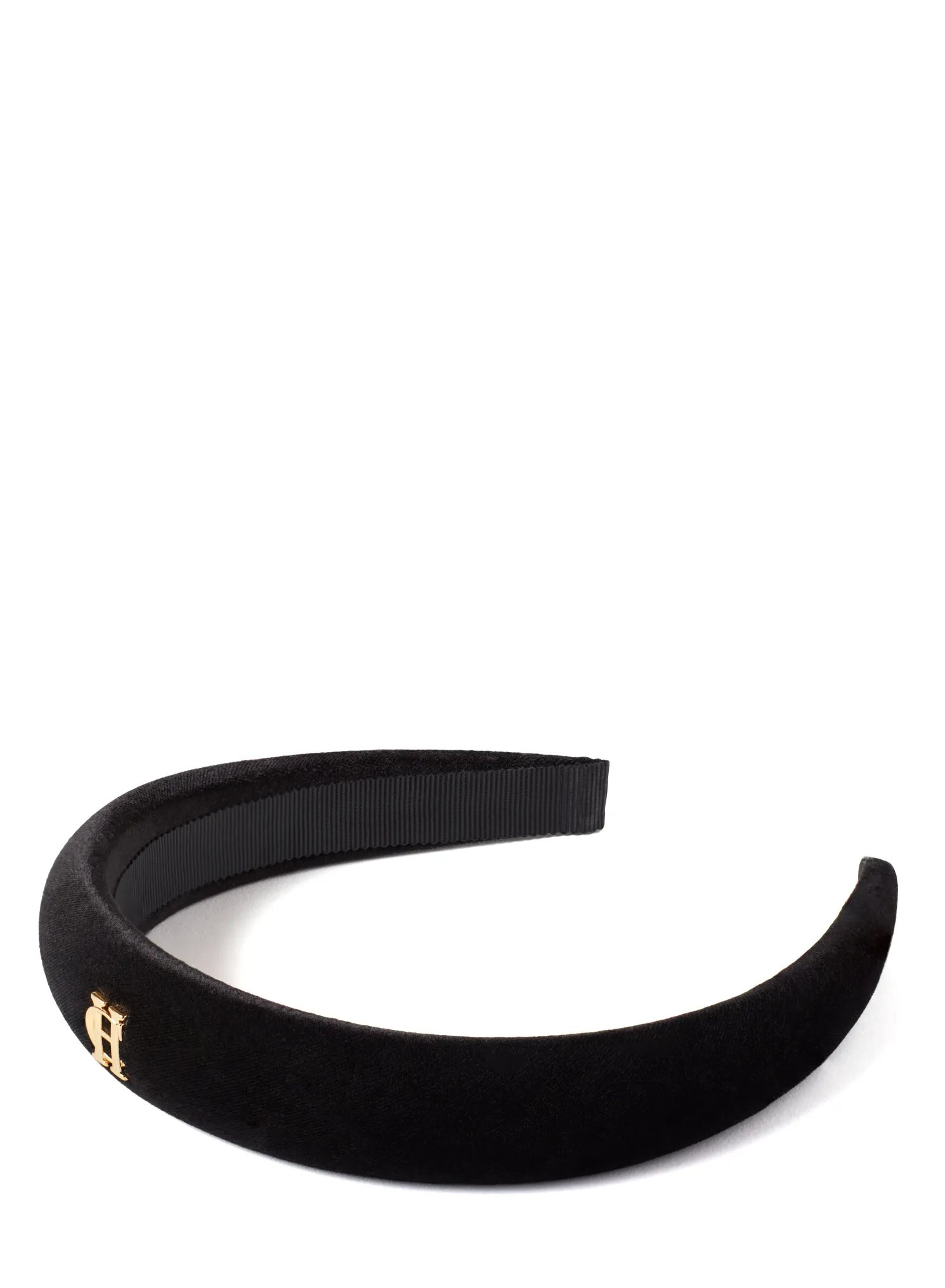 Narrow Headband (Black Velvet)